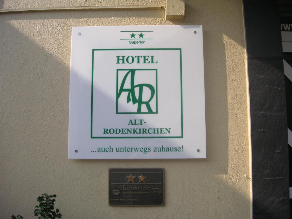 Hotel Alt-Rodenkirchen Köln Dış mekan fotoğraf